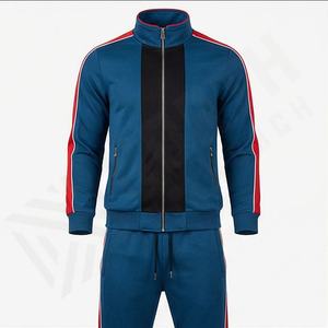 Ensemble de survêtement élégant pour homme, vêtements de sport, jogging, deux pièces, sweat-shirt et pantalon, logo personnalisé, vêtements de sport de fitness - Product Image 1