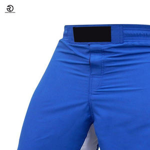 Pantalones cortos de gimnasio MMA personalizados de alta calidad para hombre, la mejor decoración de patrón sólido sublimado para correr de entrenamiento, venta al por mayor - Product Image 5