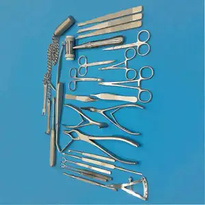 Instruments de rhinoplastie complets de meilleure qualité, ensemble de 57 pièces en acier inoxydable allemand pour le travail du nez - Product Image 1