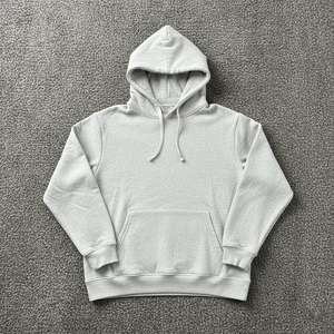 Sudadera con Capucha de Forro Polar Grueso para Hombre, Corte Ajustado, Estilo Casual, Sudadera Larga, Cómoda, Elegante, Lisa - Product Image 1