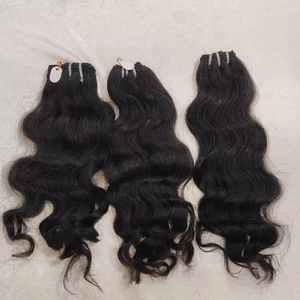 Extensiones de cabello natural remy de onda profunda, cabello humano natural 100%, grado 12A, sin procesar, precio directo - Product Image 1