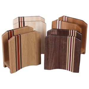 Servilletero de madera y Metal de nuevo diseño, la mejor calidad, cocina superior, recién llegado, directo de fábrica, hogar, cocina, baño, artículo ecológico - Product Image 3