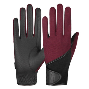 Gants d'équitation de haute qualité pour femmes coupe confortable gants équestres antidérapants usine directe - Product Image 2