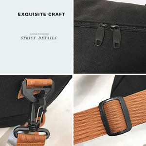 กระเป๋าผ้าแคนวาสแบบดัฟเฟิลความจุขนาดใหญ่กระเป๋าเดินทางแบบปรับแต่งได้สำหรับทุกเพศ2024ยอดนิยม - Product Image 4