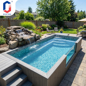 Custom Container Swimming Pool Prefabricated Outdoor Pool with Filtration System Plug and <b>Play</b> Solution pool - Product Image 1