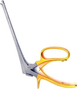 Pinzas de Biopsia de 3 mm x 9,5 mm con 1 Diente, Mango Dorado, Acero Inoxidable Quirúrgico Manual - Product Image 3
