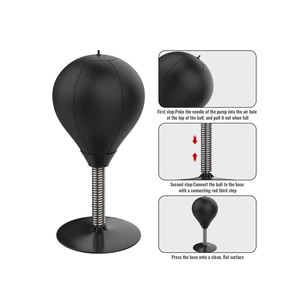 Balles de frappe et de vitesse en cuir avec logo personnalisé pour l'entraînement de boxe Nouveau design à bas prix - Product Image 5