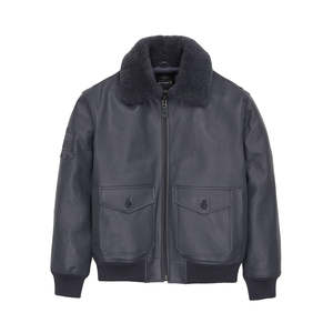 Vestes Avirex personnalisées, respirantes et imperméables de haute qualité pour hommes/Vestes Avirex en cuir pour hommes avec logo personnalisé et fermeture éclair complète - Product Image 5