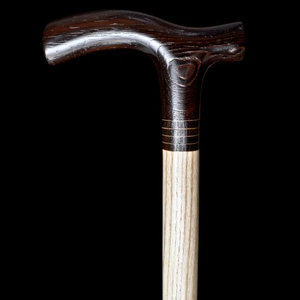 Canne en bois ajustable à prix polyvalent avec nœuds multiples Bâton de marche en bois solide pour les aînés par Standard International - Product Image 1