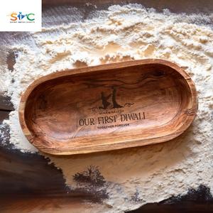 Tazón grande grabado para Diwali Party Return Regalo para invitados Boda Esposa Marido Presente Diseño único - Product Image 3