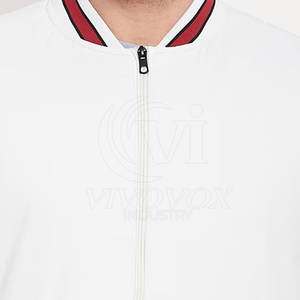 Style personnalisé et logo sur les hommes blouson d'aviateur de haute qualité grande taille blouson d'aviateur décontracté pour hommes - Product Image 5
