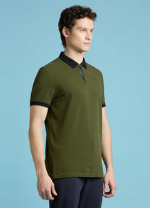 Wholesale 100% Cotton Men's Polo <b>Shirt</b> <b>Long</b>-<b>Sleeve</b> Zipper <b>T</b>-<b>Shirt</b> Slim Fit Anti-Wrinkle High Silk Spring Summer Polo <b>Shirt</b> - Product Image 4