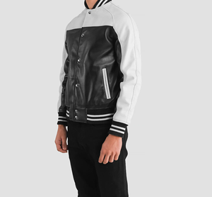 Premium Men's College-Style Letterman Varsity Jacket para Chicago for Bulls Inspirado Bordado Premium Leather Sleeve - Product Image 5