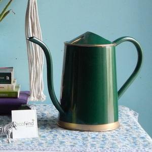 Regadera de hierro minimalista con acabado azul cielo recubierto de polvo, lo mejor para apartamentos pequeños, cuidado y estilismo de plantas - Product Image 2