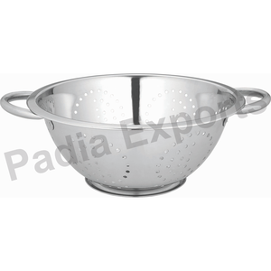 Colador de acero inoxidable Colador de metal de calidad premium con asas - Product Image 1