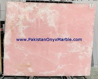 Dalles en onyx rose afghan au design moderne, blocs de sol naturels polis, garantie 1 an pour hôtels, marbre au design graphique
