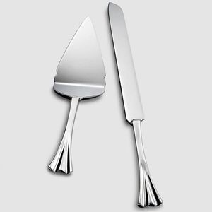 Juego de 2 Piezas de Cuchillo y Cortador de Pastel, Accesorios Decorativos de Diseño Elegante para Utensilios de Cocina y Eventos de Cumpleaños - Product Image 2