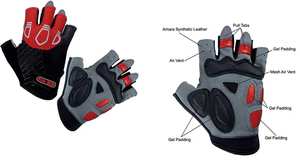 NOUVEAU Gants de cyclisme sportifs personnalisés demi-doigts Geo Brother Co GB-CG-0007, respirants, absorbant les chocs, légers, vente en gros - Product Image 3