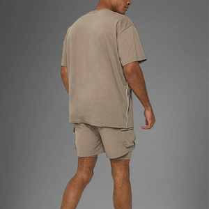 Camiseta de diseño gráfico para hombre de algodón 100% de alta calidad, ropa activa transpirable, ropa de gimnasio, logotipo frontal, camiseta gráfica al por mayor - Product Image 5