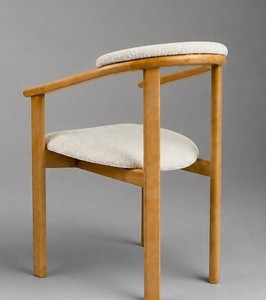 Zieresa <b>Chair</b> Modern Solid Wood <b>Mahogany</b> Upholstered <b>Dining</b> Armchair Cushioned Seat for <b>Dining</b> Room Home Hotel - Product Image 2
