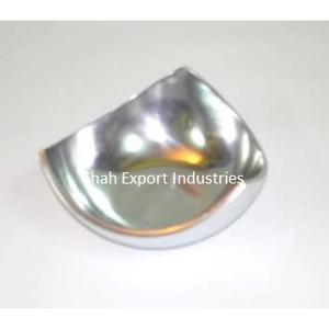 Bol de service en aluminium argenté de forme carrée de style vintage pour la maison, l'hôtel, les collations de table et le saladier, l'artisanat - Product Image 4