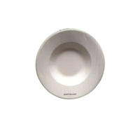 Bols jetables en pulpe de palmier Areca et bambou, 100 % biodégradables, compatibles micro-ondes, écologiques, 240 mm, pour pâtes/nouilles