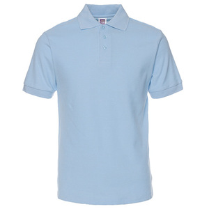 Camiseta Polo de algodón CVC de talla estadounidense y europea, camiseta polo transpirable con estampado de logotipo personalizado y bordado para hombre - Product Image 4