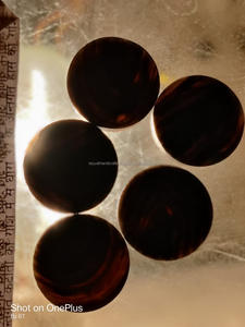 Botón Natural de Color para Prendas de Vestir, Botón Redondo de Cuerno de Búfalo Natural de la Mejor Calidad - Product Image 4