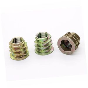 Hot Bán Đánh Bóng Vàng Kẽm Nickel Mạ Hình Lục Giác Threaded Chèn Các Loại Hạt Thép Không Gỉ Vít Các Loại Hạt Cho Khai Thác Mỏ Trực Tiếp - Product Image 3