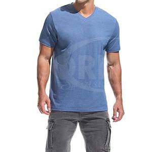T-shirt à imprimé personnalisé T-shirts unis coupe régulière respirant 140Gsm vêtements d'été chemises vierges à manches courtes Vente en gros - Product Image 6