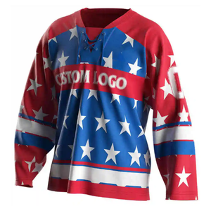 Maillots de hockey sur glace à sublimation complète Fabricant américain de vêtements de l'équipe personnalisés pour les clubs et les collèges - Product Image 1