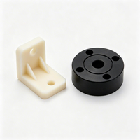 Boîtier en plastique PA personnalisé, accessoires en nylon PA6 PA12, service de prototypage rapide, fabrication, usinage CNC, fraisage