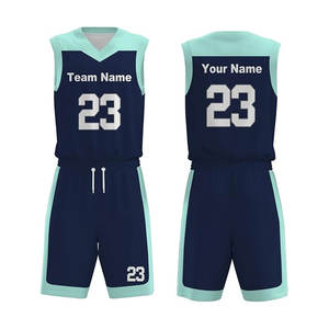 Ensemble d'uniformes de basket-ball pour hommes et adultes de conception personnalisée de Offre Spéciale coupe ajustée 100% polyester de haute qualité respirant séchage rapide personnalisé - Product Image 1
