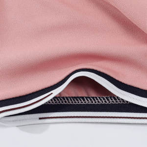 El mejor material Nuevo estilo para camiseta de polo Diseño personalizado Tejido de punto ecológico Patrón sólido - Product Image 3