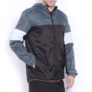 Vente en gros de vestes coupe-vent à capuche pour hommes, couleurs personnalisées et confortables, logos, top ventes, veste d'hiver personnalisée OEM - Product Image 2