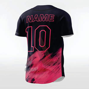 Camiseta de Béisbol Unisex de Alta Calidad, Transpirable, con Diseño de Logotipo Personalizado, Ropa Deportiva, Tallas Grandes, Antibacteriana, Nuevo, Servicio OEM ODM - Product Image 3