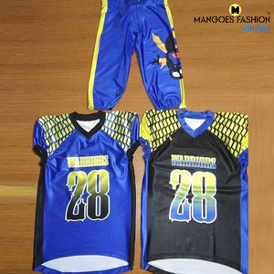 Qualité supérieure, prix compétitif, répondant aux demandes des clients, nouveau design, coupe parfaite, prix élevé, respirant, imprimé, uniforme de football américain court - Product Image 6