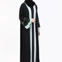 Nouvelle Abaya décontractée pour femmes musulmanes, vêtements islamiques de haute qualité, séchage rapide, respirante, anti-rides, extensible dans quatre directions