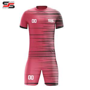 Venta al por mayor logotipo personalizado y diseño hombres jugador de fútbol kits de fútbol impresión por sublimación uniforme de fútbol - Product Image 3