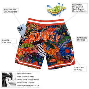 Pantalones cortos de baloncesto de sublimación de alta calidad Pantalones cortos de baloncesto de malla con logotipo personalizado de bolsillo - Product Image 4