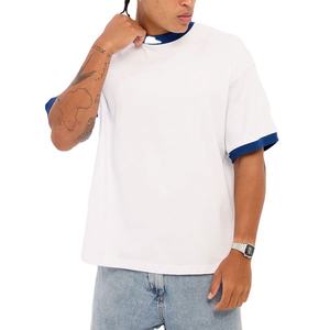 Camiseta Holgada Unisex de Corte Largo, de Secado Rápido, Anti-Pilling, para Verano, de Moda, Superventas, Lisa, Oversize para Hombre - Product Image 4