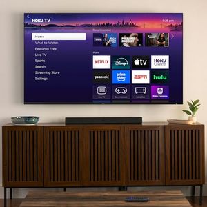 75-Inch Mini-LED Smart Television Ultra HD Flat Screen with 120Hz Refresh Rate QLED <b>Backlight</b> WebOS System - Product Image 2