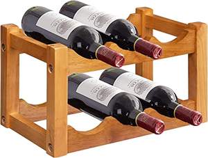 Premium Luxury Design Wood Wine Bottle Holder Serving Caddy Manufacturer Custom Handmade Acacia Wooden Bar Caddy - Product Image 6