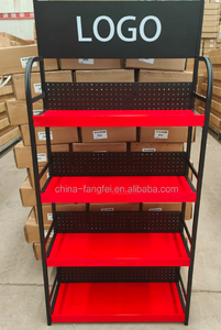 MAHESH FABRICTOR MF-54S8545 Estante Metálico Modular Personalizado para Supermercado, Exhibidor de Lubricantes Automotrices, Fácil Instalación en Mostrador - Product Image 5