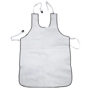 Delantal de Soldadura de Cuero Vacuno de Primera Calidad, Resistente al Fuego, a las Chispas y al Calor, Suave y de Alta Resistencia para Protección Corporal - Product Image 1