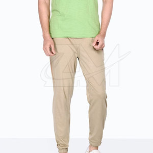 Custom <b>Print</b> Logo Cotton Made <b>Men</b> <b>Trouser</b> For Adult Size Pakistan Manufacture <b>Men's</b> Pants - Product Image 2