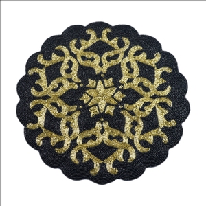 Napperons de table vintage écologiques à motifs de perles multicolores très décoratifs pour la maison et les réceptions - Product Image 5