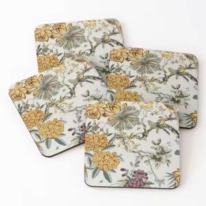 Posavasos para tazas, posavasos de corcho para sublimación de madera DIY, posavasos cuadrados de madera redondeada, posavasos para sublimación en blanco para el hogar y la cocina - Product Image 5