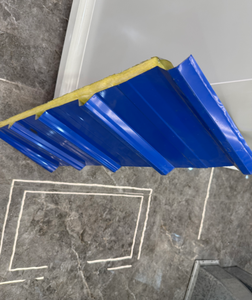 Estructura de Acero de Gran Envergadura <span class=keywords><strong>Tipo</strong></span> 960, Tejas Aislantes de Acero con Núcleo Sándwich para Techos, para Proyectos de Construcción de Fábricas y Teatros - Product Image 1