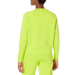 Bas quantité minimale de commande pas cher prix respirant sweats tenue décontracté solide Quickdry 100% coton matériel femmes sweats OEM disponible - Product Image 2